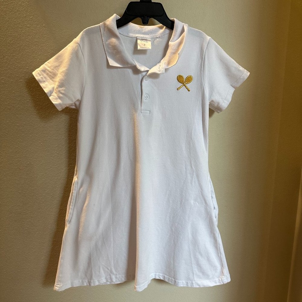 Girls Tennis Polo Dress - size 8